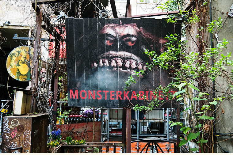 Kunstgalerie Monsterkabinett Eingang